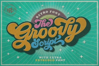 Groovy Fonts: Retro Vibes for Modern Design